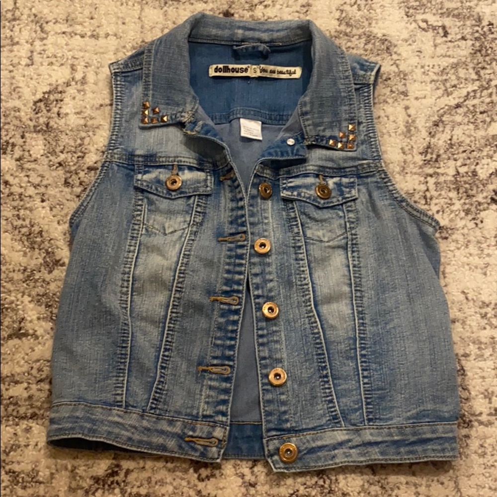 Denim vest